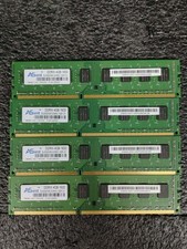 Lot 4 ASint 4GB PC3-12800 DDR3-1600 1Rx8 DDR3 Desktop RAM Memory picture