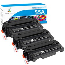 3PK BK CE255A Toner Fits for HP LaserJet Pro 500 MFP M521dn M521dw M521DX M521DZ picture
