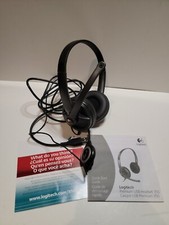 Logitech 350 Premium USB Stereo Headset Microphone PC Computer Laptop H370 picture