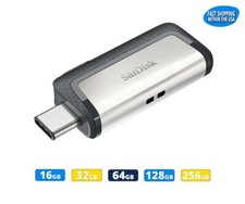 SanDisk Ultra Dual Drive SDDDC2 USB Type-C 16GB 32GB 64GB 128GB 256GB lot picture