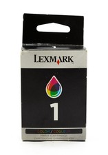 New Genuine Lexmark 1 Ink Box Cartridge X Series X2470 X3470 Z Series Z730 picture