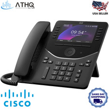 Cisco DP-9861-NR-K9 Desk Phone 9861 No Radio No WiFi 10-Line PoE VoIP Refresh picture