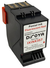 Diroya IXINK357 Standard Capacity Red Ink Cartridge for Neopost Quadient Hasler picture