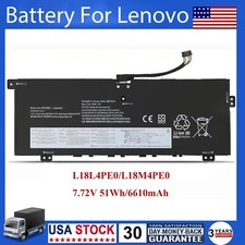 L18M4PE0 L18L4PE0 Battery For Lenovo Yoga C740-14IML 5B10W67296 5B10U40209 51Wh picture