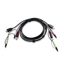 Aten Technologies 2L7D02Uh 6Ft Usb Hdmi Kvm Cable picture