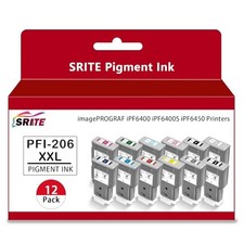 SRITE PFI-206 PFI206XL Ink Cartridge PFI206 Pigment Ink, 300ml picture
