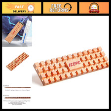 M.2 NVMe SSD Heatsink Kit - Pure Copper Cooler with Thermal Pads, 5 Pack picture
