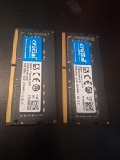 Crucial 16gb ddr4-3200 sodimm laptop memory ram - 8gb per stick set picture
