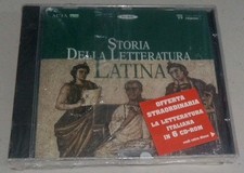 Storia Della Letteratura Latina CD-ROM NEW SEALED ITALIANA RARE OOP HTF Offerta picture