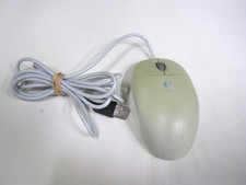 Vintage Logitech Optical White Mouse Model M-UV96 USB #2 picture