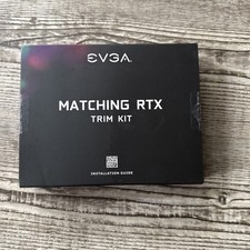 New Sealed Red/Black Matching RTX Trim Kit for EVGA 20-Series Dual Fan Cards picture