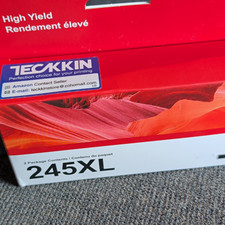 TECKKIN 245XL Black Inkjet Ink Cartridge  2 Pack for canon pixar .exp 2028 picture