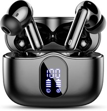 Case for Wireless Earbuds, Bluetooth 5.4, Noise Cancelling Mic, IP7 Waterproof picture