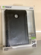 Rugged Case for Verizon Ellipsis 8 HD Tablet - Black AEGIS SERIES NOS picture