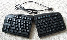 Ergonomic Full-Sized KEYBOARD Goldtouch V2 PC USB WIRED Black GTN-0099 SK-2730 picture