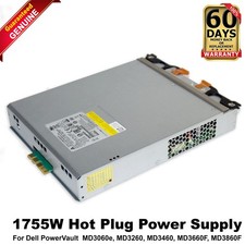 Dell PowerVault MD3060E MD3260 MD3460 MD3860i 1755W Hot-Plug Power Supply D7RNC picture