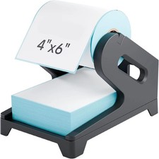 Label Holder Thermal Label For Rolls Fanfold Labels 2 in 1 Shipping Label Stand picture