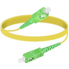 30M 100FT Singlemode Simplex Fiber Optic Cable 9/125 SC APC Patch Cable Network picture