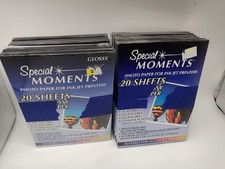 Photo paper for ink jet printers 20 4x6 sheets glossy Lot Of 15 Packs Look picture