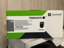 Genuine Lexmark 75M0XKG Black Extra HY Toner Cartridge - Factory Sealed picture