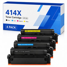 414X W2020X 4PK BK/C/M/Y Compatible Toner Cartridge for Color LaserJet M454dw picture