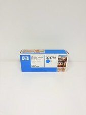 HP Q2671A Cyan Toner Cartridge Genuine OEM for LaserJet 3500 3550 New picture