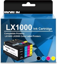 LX1000 Ink 4-Pack for Primera LX1000 LX2000 53462 53463 53464 53465 picture