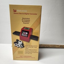 Wolverine Film to Digital Converter, F2D-8 Red Model, New in Box picture