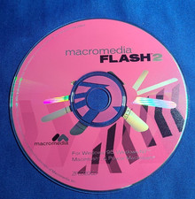 Vintage Macromedia Flash 2 CD – A Collector’s Gem from 1997 picture