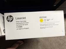 Genuine HP CE272AC Yellow Print Toner Cartridge sealed picture