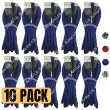 10-Pack Bulk USB Cable 6ft For iPhone 11 XR 8 7 6 Charger Fast Charging Cord Lot picture