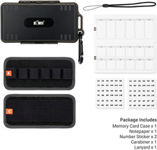 Estuche Para USB Tarjetas SD 12 USB + 24 SD Etiquetas Organizador Unidades Flash picture