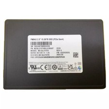 Samsung PM9A3 15.36TB SSD 2.5'' PCIE 4.0 NVME U.2 MZ-QL215T0 MZQL215THBLA-00AAZ picture