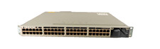 Cisco Catalyst 3850 WS-C3850-48U-L 48-Port UPoE Network Switch w/1* 1100W PSU picture