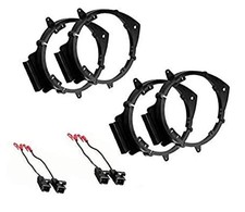 Audio 2 Pair 6+-Inch 6 6.5 6.75 Car Speaker Install Adapter Mount Bracket Plates picture