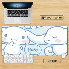 Cinnamoroll Mouse Mat Computer Desk Pad Girls Cute Cartoon Big Keyboard Mat Gift picture