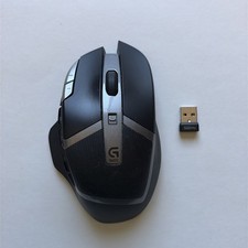 Logitech G602 Wireless Gaming Mouse 11 Buttons with USB Dongle 500HZ Tested Work picture
