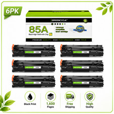 6PK CE285A Toner Cartridges Fit HP Laserjet 85A P1102 P1102W P1006 P1005 M1212nf picture