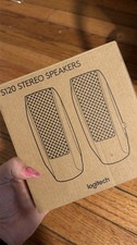 NEW Logitech S120 4.4 Watt - 2.0 Stereo Speakers Black (880-000403) For PC & Mac picture
