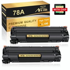 2PK CE278A 78A Toner Compatible With HP LaserJet Pro P1606dn M1536dnf MFP MF4450 picture