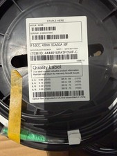 Corning 50FT 444401UR43F050F-C SM Fiber Jumper, SCA/SCA 4.8mm Patch *SHIPS FREE* picture