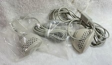 Set Of 2 Vintage Apple PlainTalk Microphones 550-0670, Macintosh Computers picture