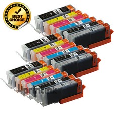 18 Pk PGI-250XL CLI-251XL Gray Ink Cartridge For Canon Pixma MG7120 MG6320 +Chip picture