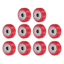 3D Printer POM Rollers, 10pcs High-Speed Gantry Wheels with 625ZZ, Red picture