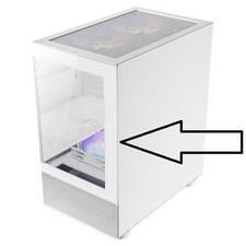 Front Panel for White ANTEC CX200M PC Computer Case AN11-2012 picture