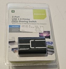 IOGEAR GUB211 USB 2.0 Printer Auto Sharing Switch 2-Port NEW Sealed picture