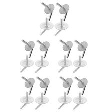 20Pcs Fan Base Fixing Screws Silver Iron Universal Fan Pedestal Screw Kit picture