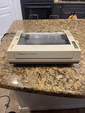 1987 Vintage Panasonic KX-P1080i 9-Pin Impact Dot Matrix Printer Turns On picture