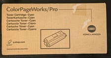 Konica Minolta ColorPageWorks/Pro CYAN Toner #0940-701 New/Factory Sealed NOS picture