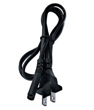 2-Prong AC IN Power Cord For NOCO GENIUS2X2 GENIUS2X4 Smart Car Battery Charger picture